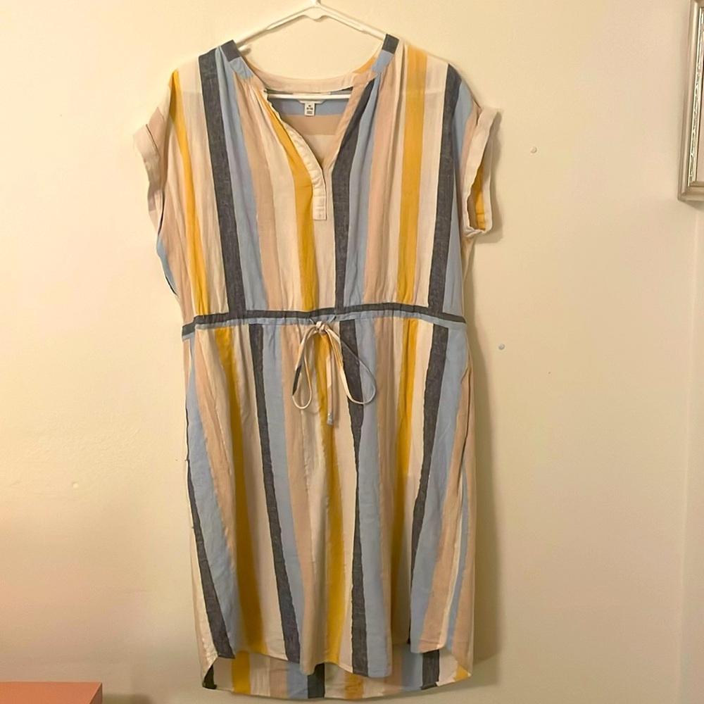 Time and True striped dress